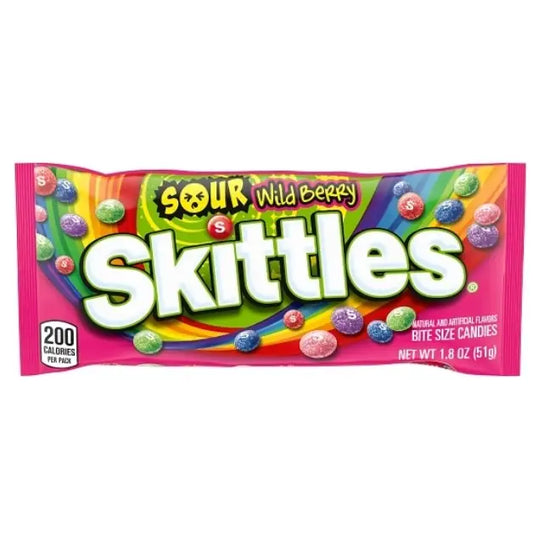 Sour Wild Berry Skittles