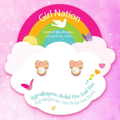 Girl Nation Cutie Stud Earrings