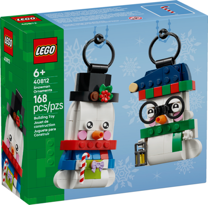 Snowman Ornaments 40812