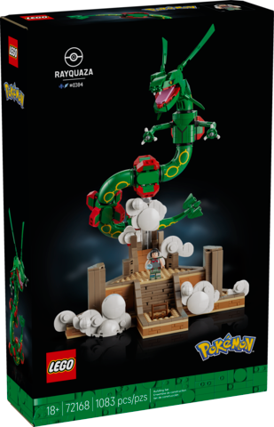 Rayquaza Pokemon Lego 72168