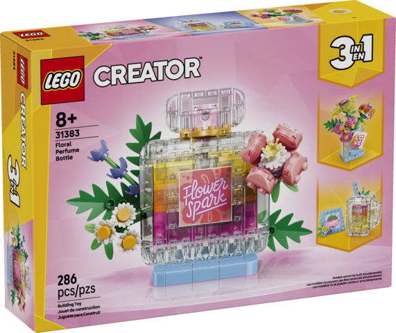 Floral Perfume Bottle 31383