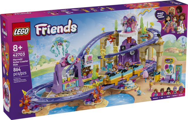 Mermaid Roller Coaster Ride 42703