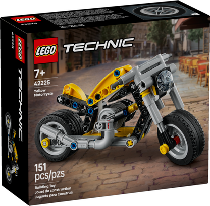 Yellow Motorcycle Technic