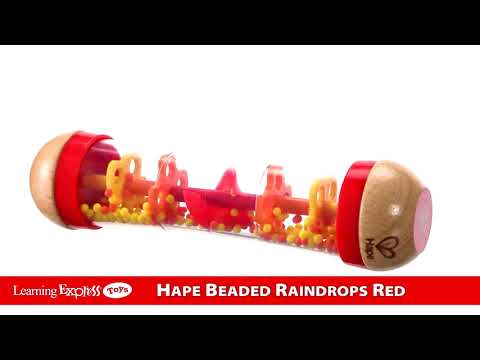 Beaded Raindrops Red