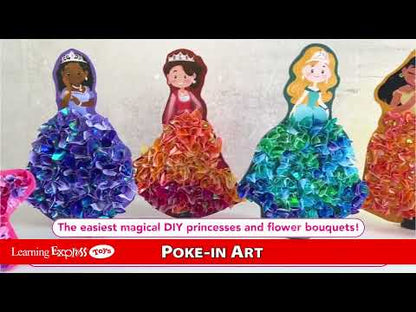 Poke in Art Flower Bouquet