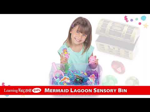 Sensory Bin Mermaid Lgoon