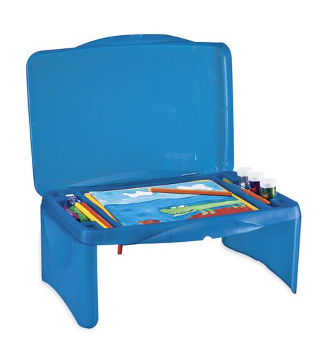 Folding Lap Desk Blue