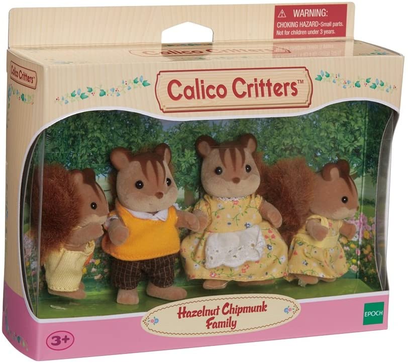 Hazelnut Chipmunk Family