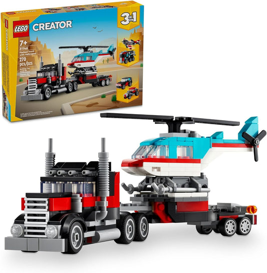 LEGO Flatbed Truck Helicopter