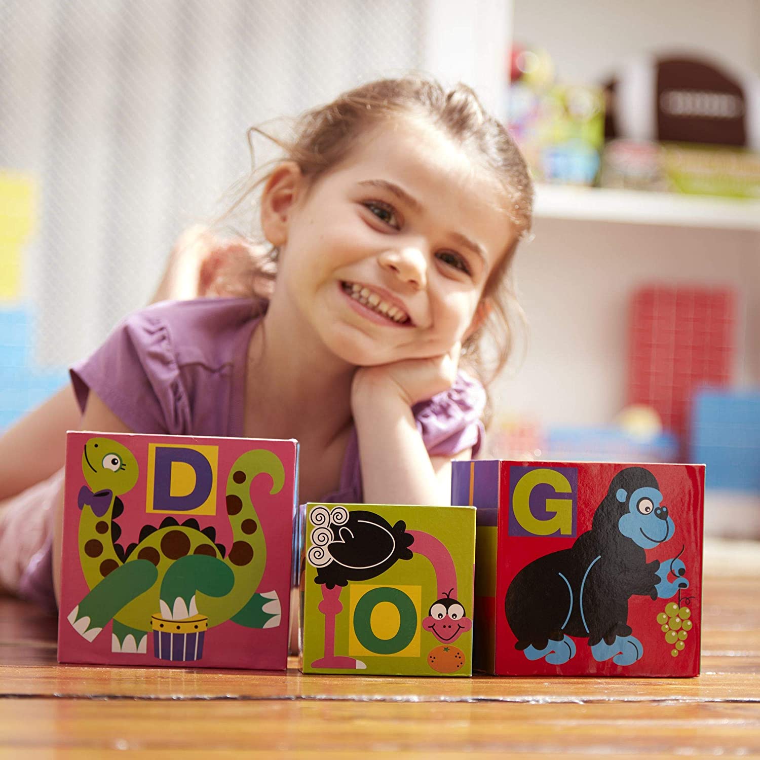 Alphabet Nest Stack Block
