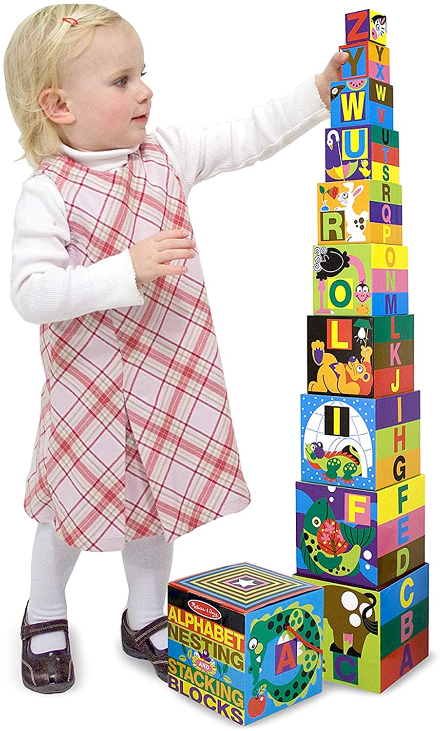 Alphabet Nest Stack Block