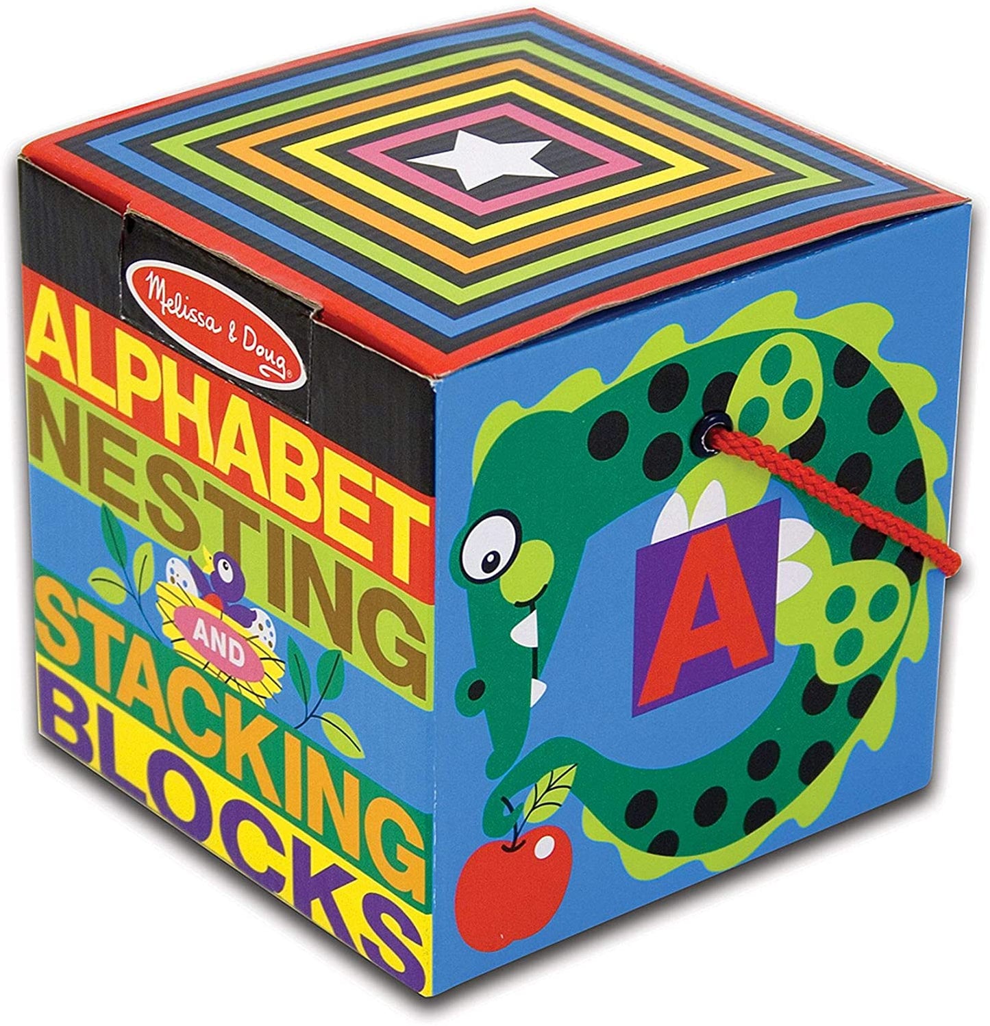 Alphabet Nest Stack Block