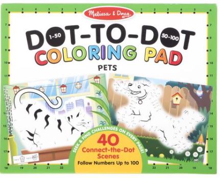 Pets 123 Dot to Dot Pad