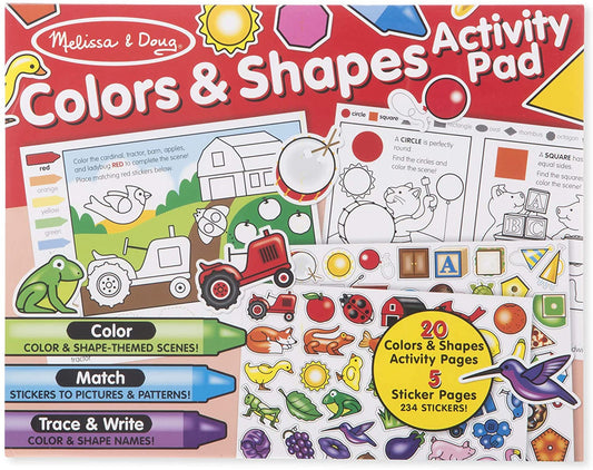 Colors Shapes Activity Pa