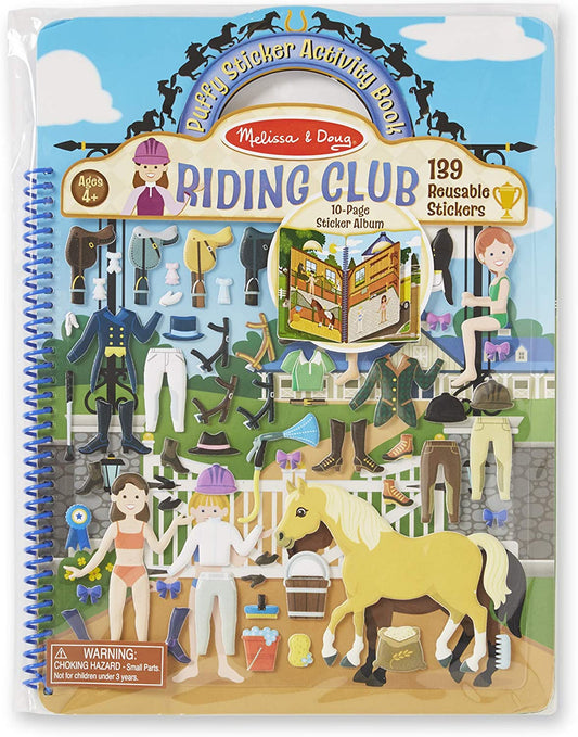 Dlxe Puffy Sticker Riding