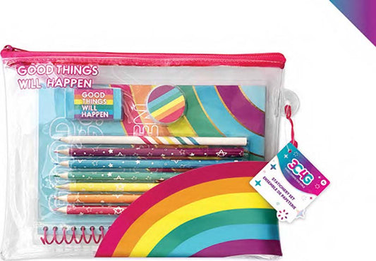 Rainbow Stationery Set