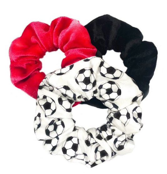 Soccer Scrunchies