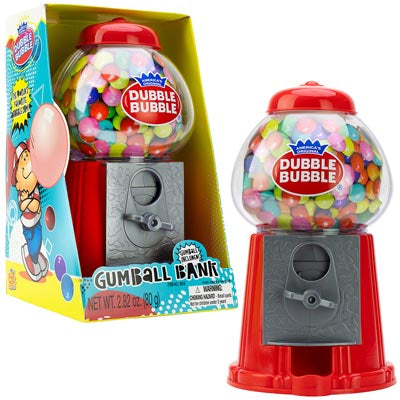 Dubble Bubble Classis Gumball Bank
