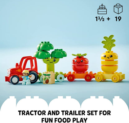 Duplo My First Fruit and Vegetable Tractor