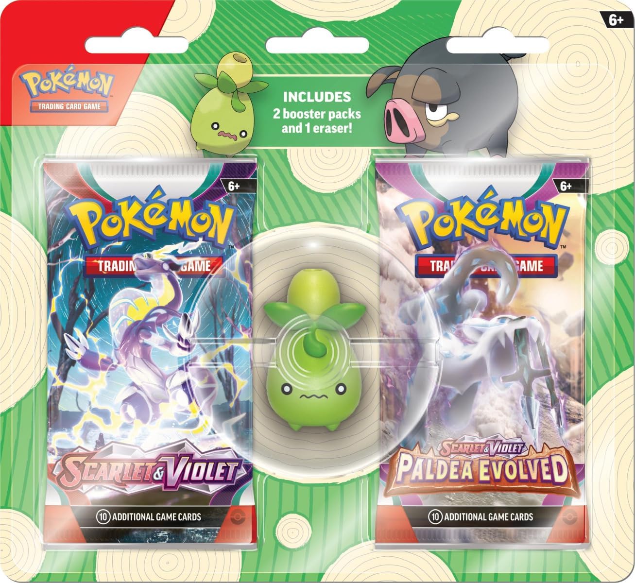 Pkm Eraser Blister 2023