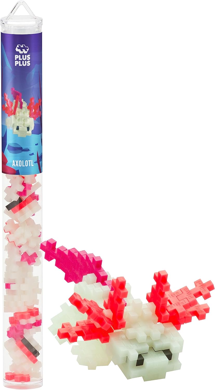 Plus Plus Tube Axolotl