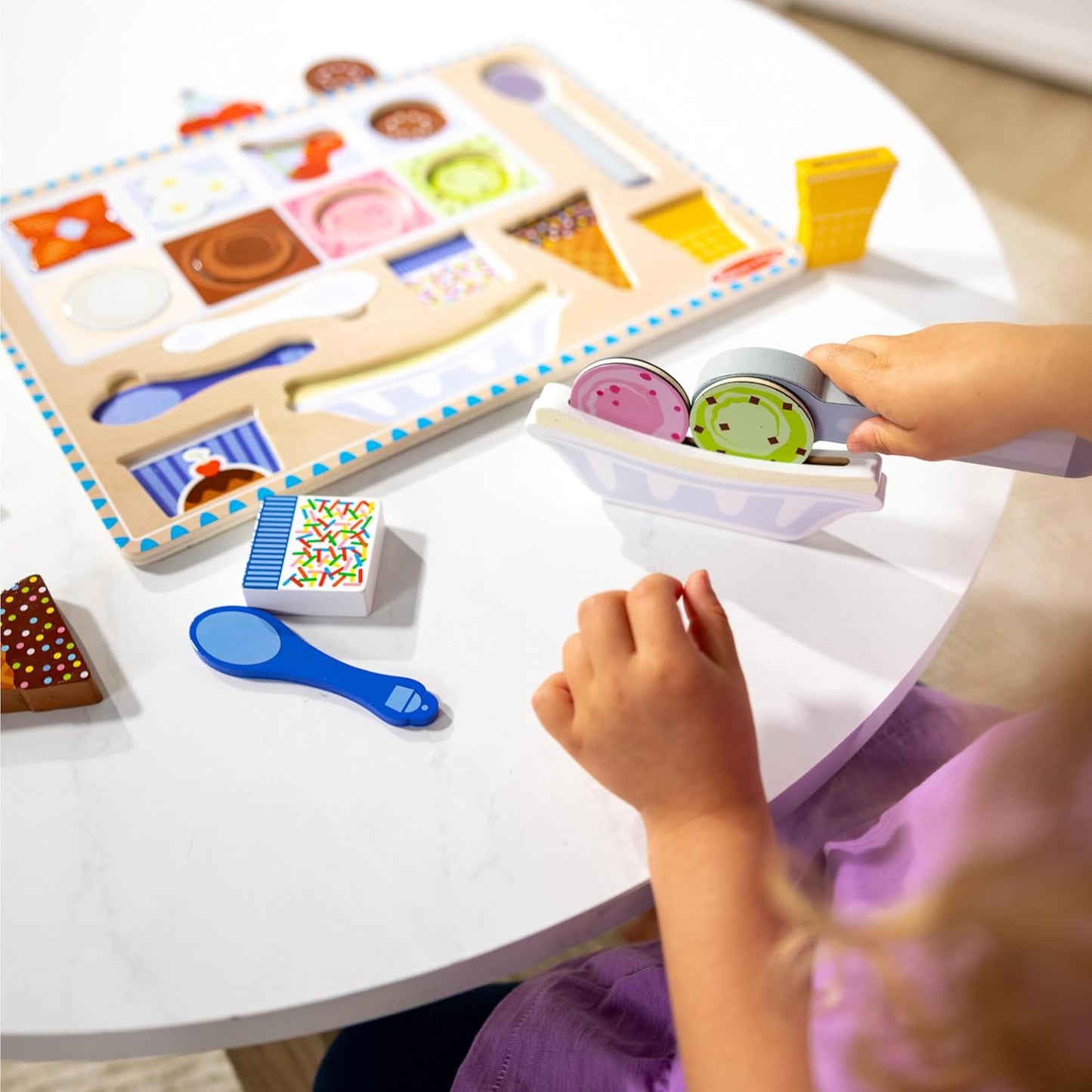 Ice Cream Magnetic Puzzle