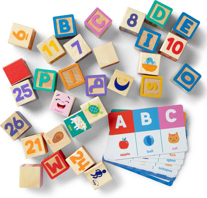 Ms Rachel Blocks Card Set