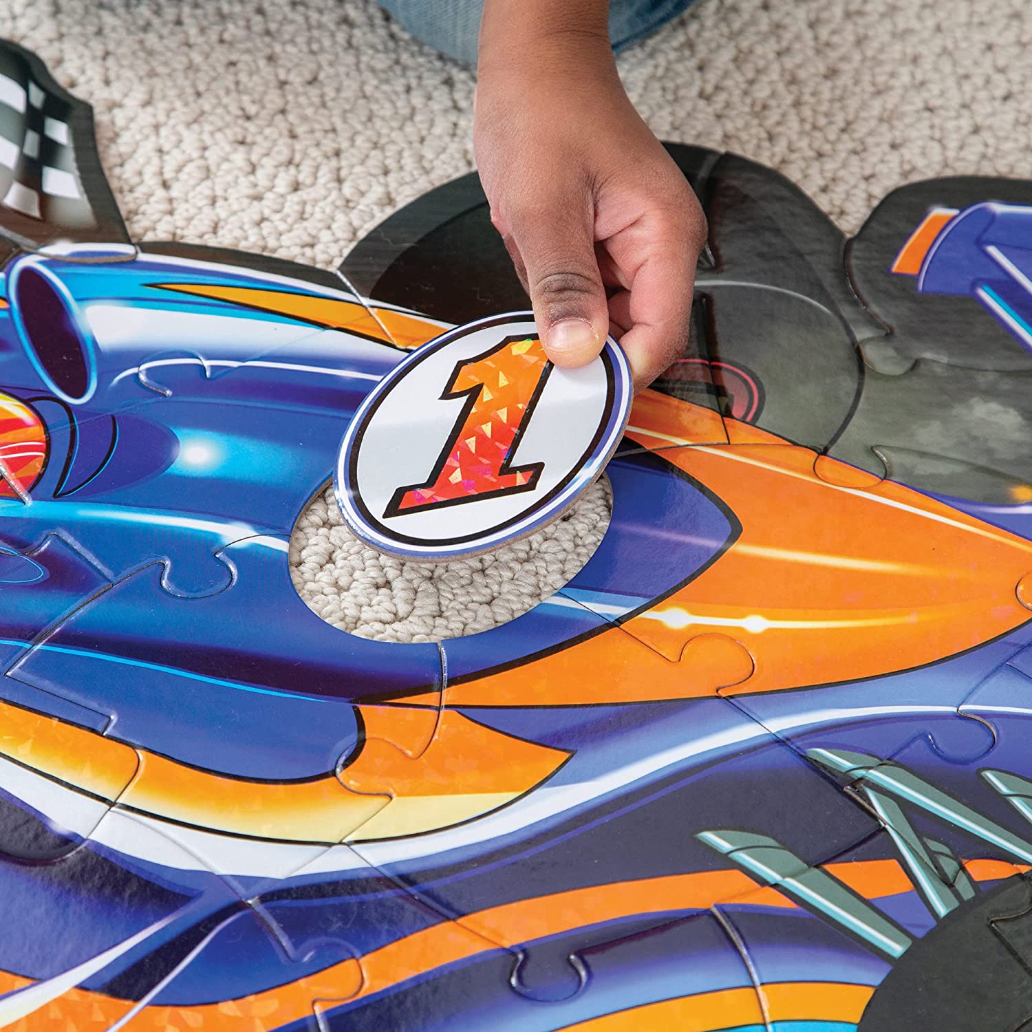 Race Car Floor Puzzle