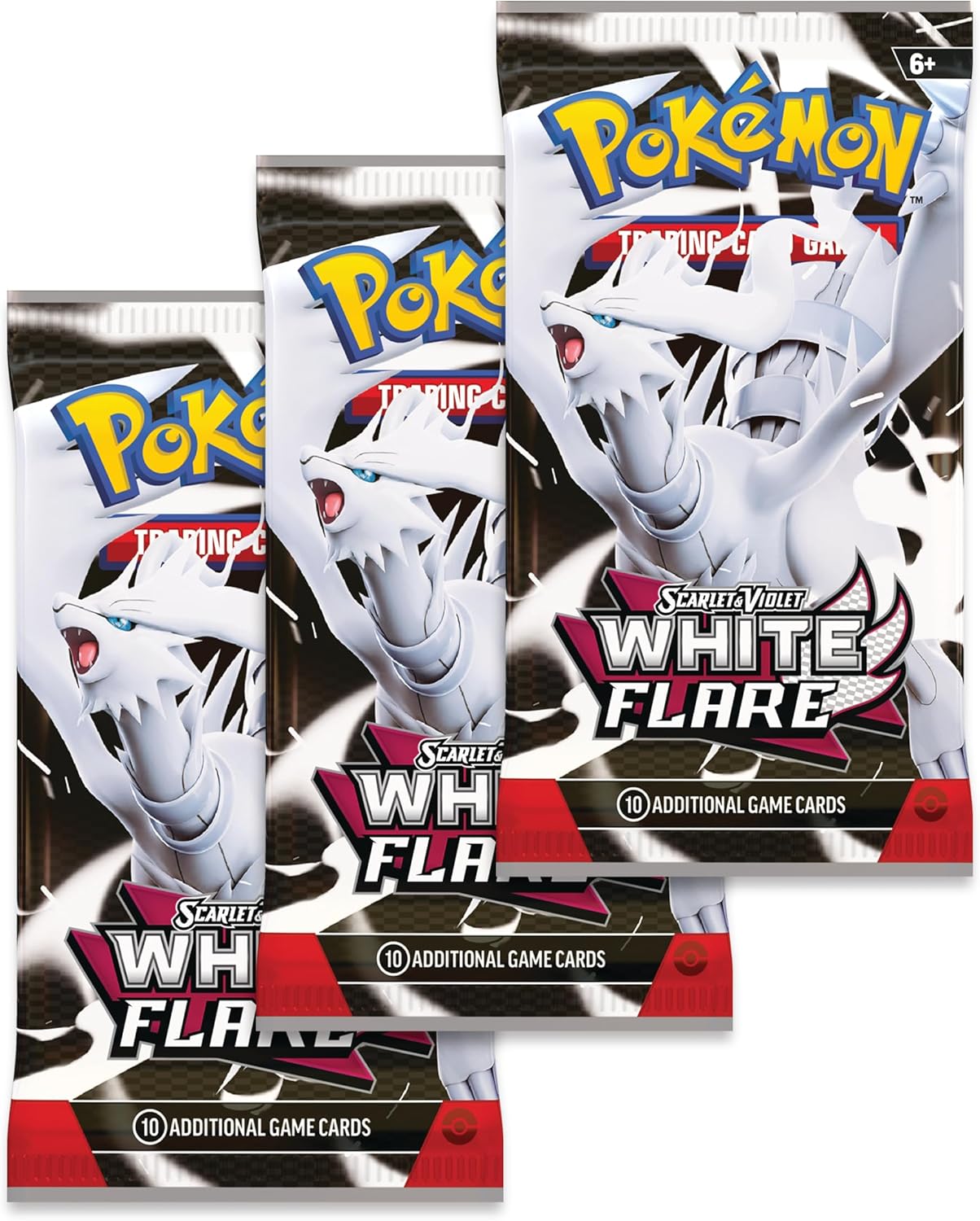 Pkm White Flare 3pk Tech