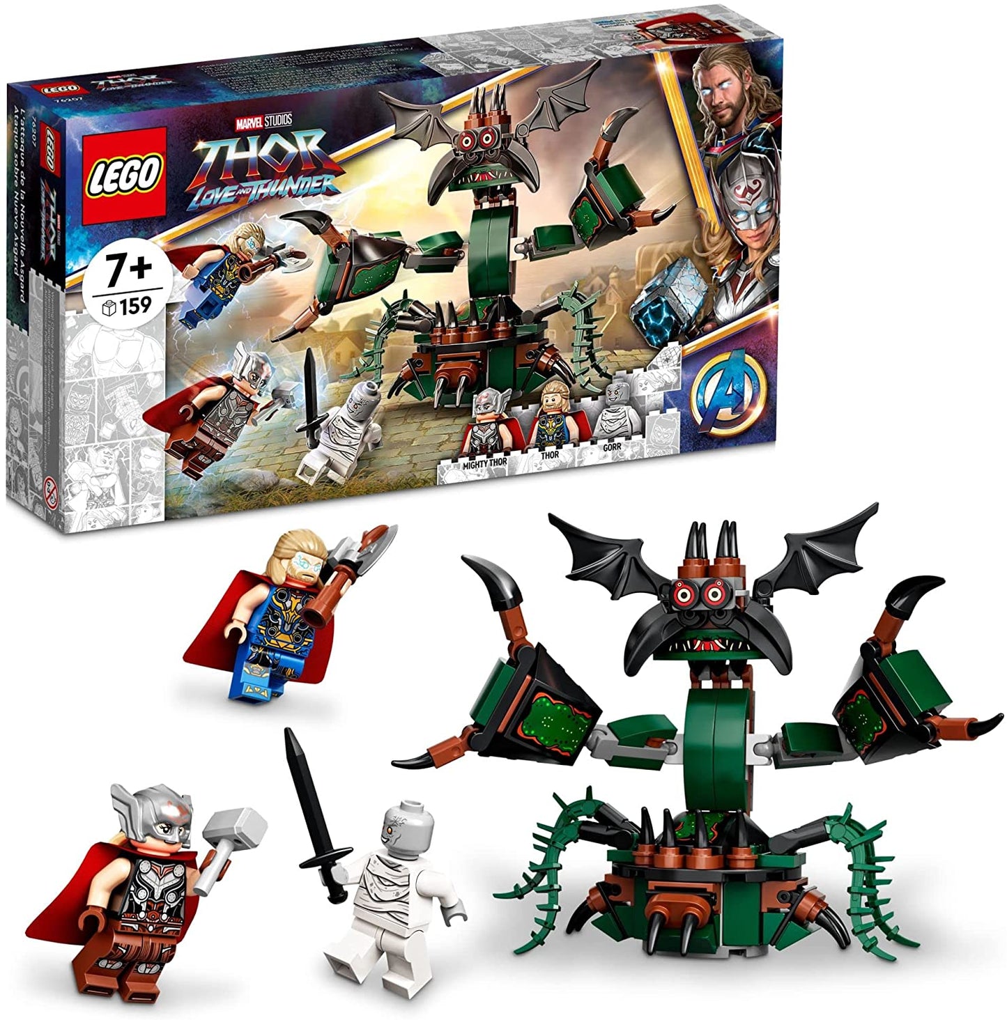 Thor Attack on New Asgard