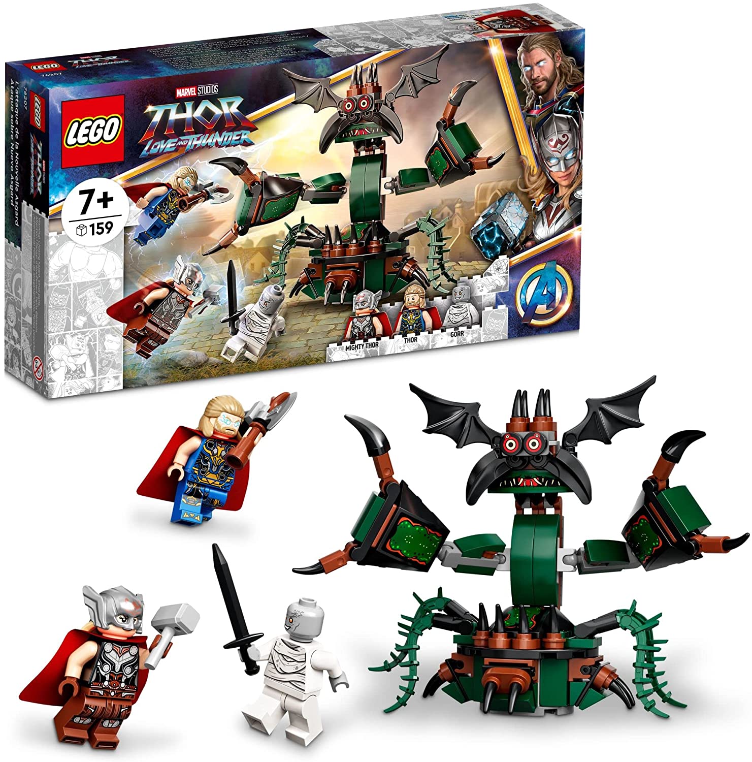 Thor Attack on New Asgard