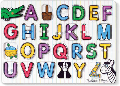 Lift See Alphabet Peg Pzl
