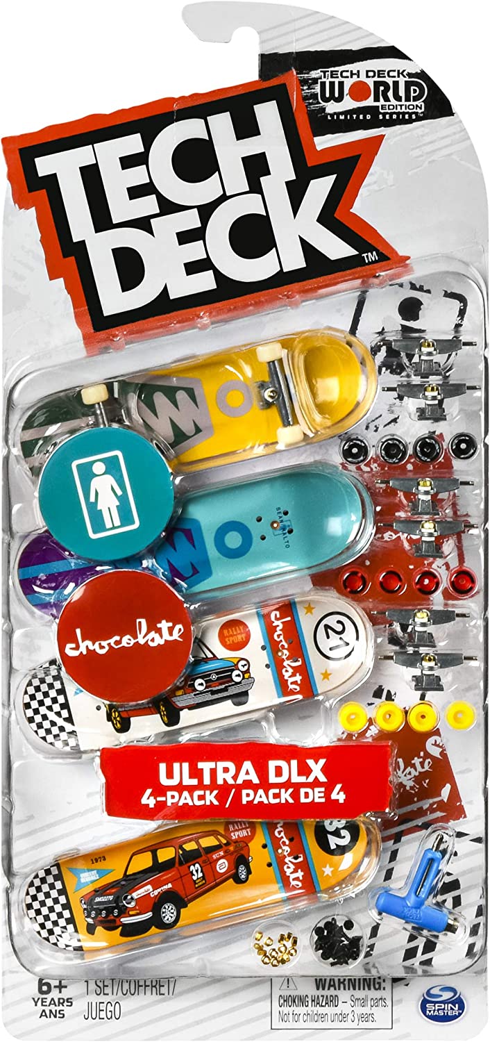 Tech Deck Ultra 4 Pack