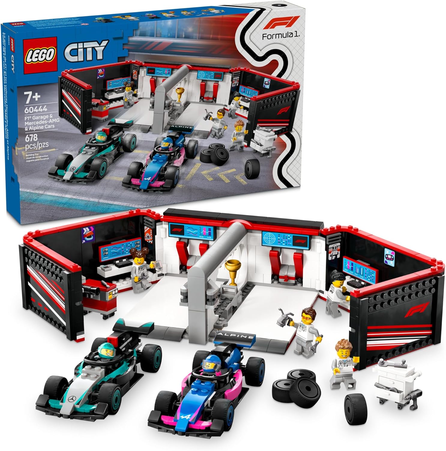 F1 Garage & Mercedes Amg
