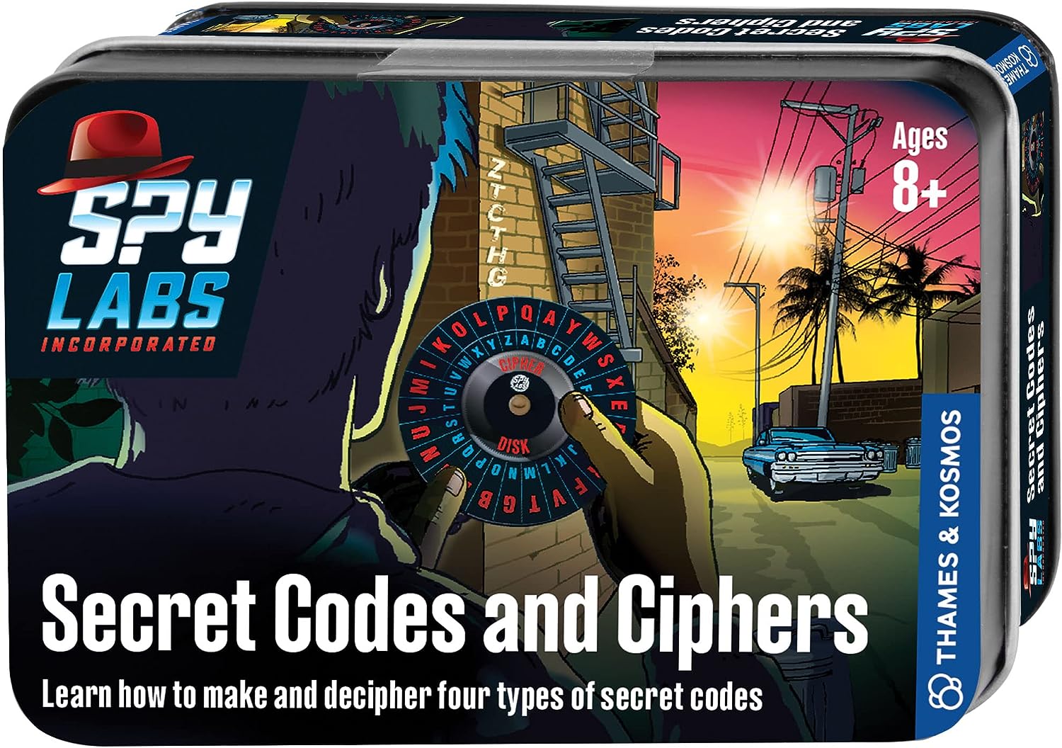 Secret Codes Ciphers Tin
