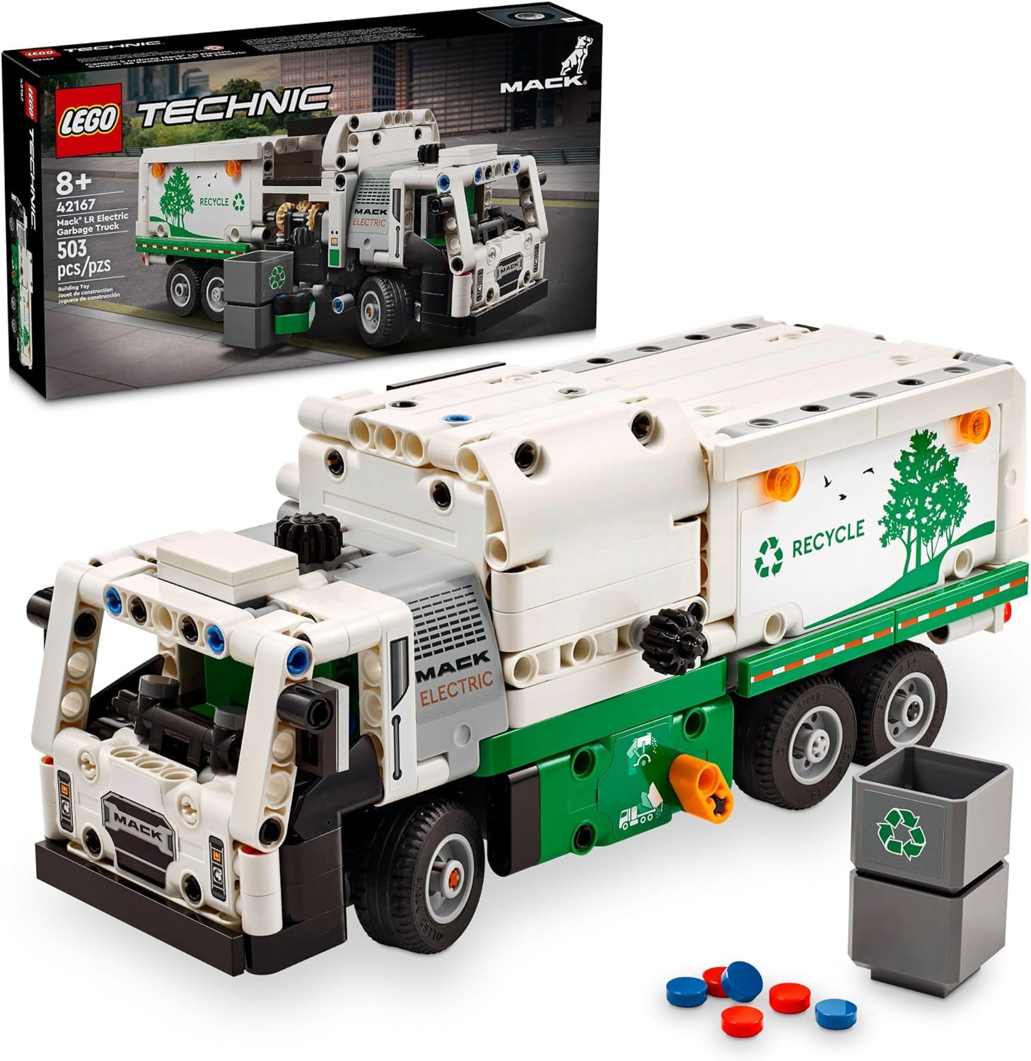Mack Electric Garbage Trk