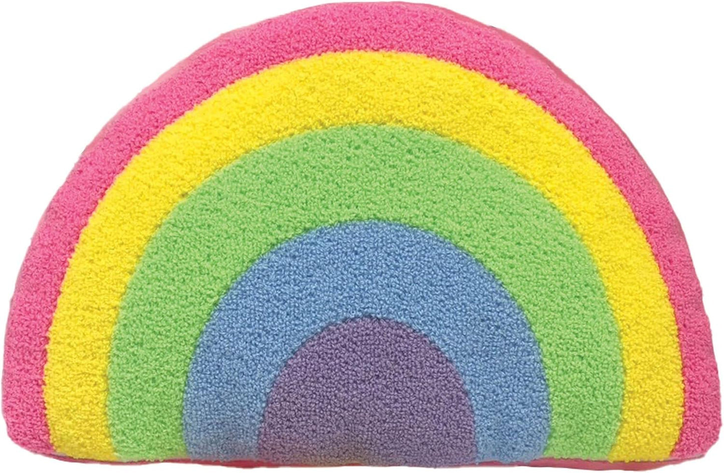 Chenille Rainbow Pillow