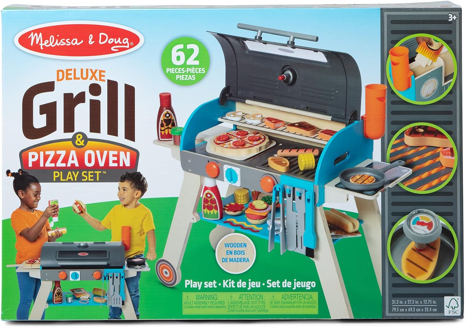 Dlx Grill Pizza Oven Set