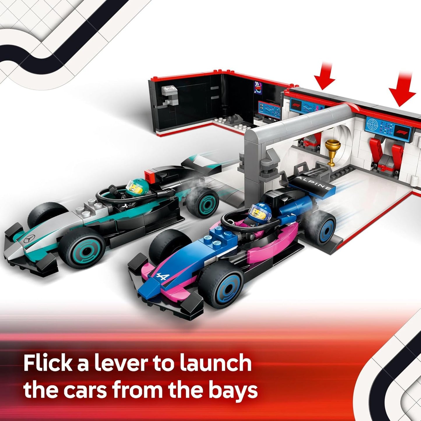 F1 Garage & Mercedes Amg