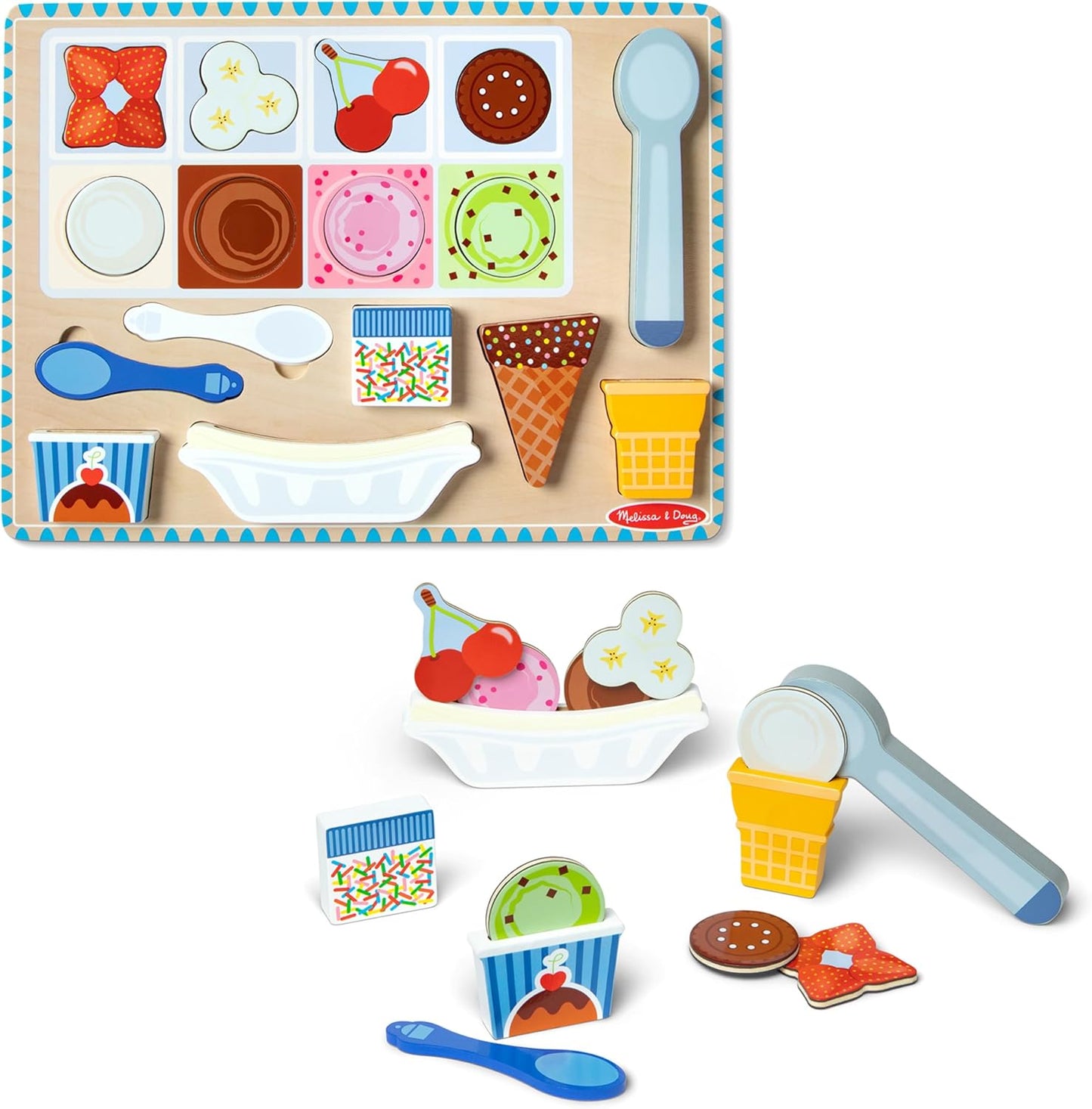 Ice Cream Magnetic Puzzle