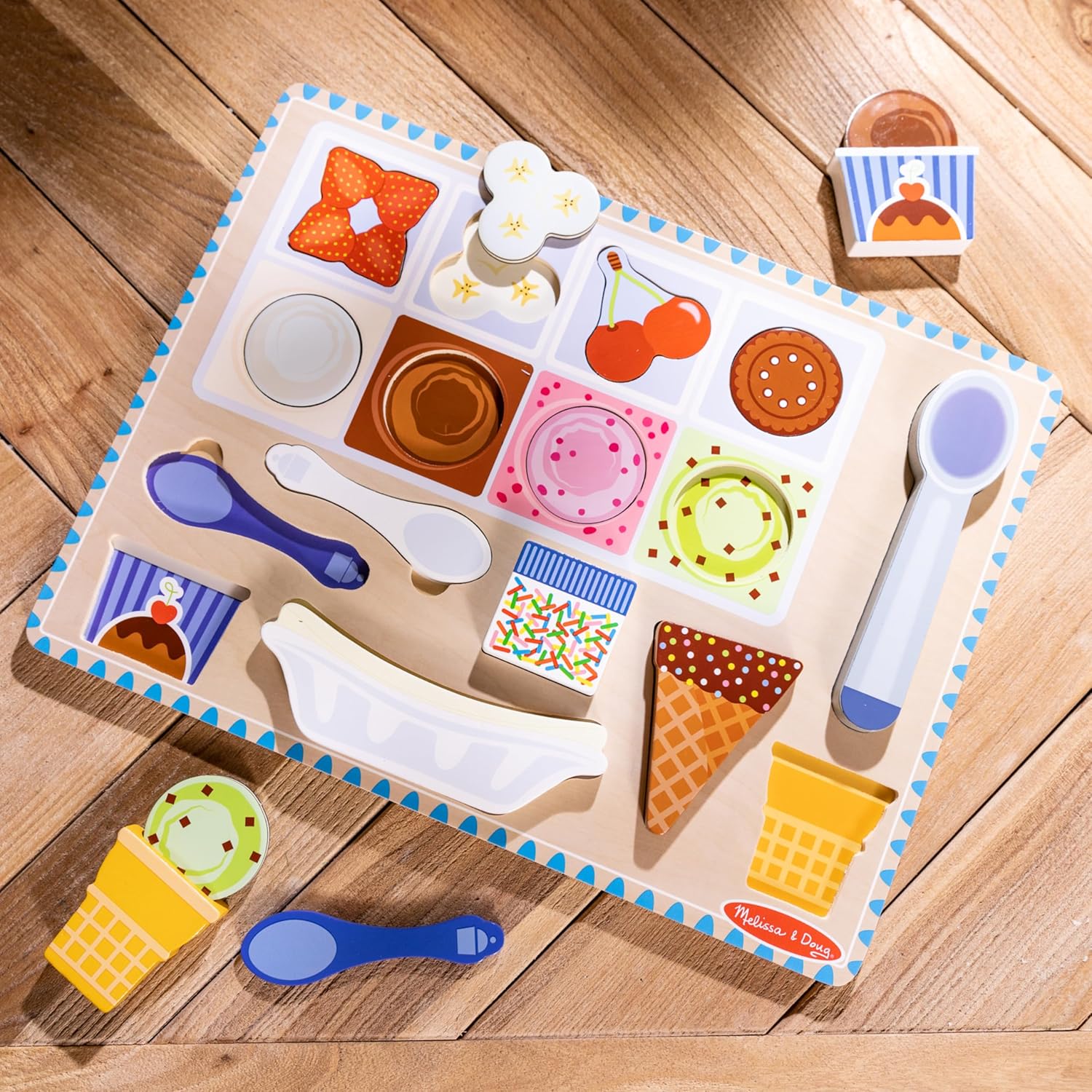 Ice Cream Magnetic Puzzle