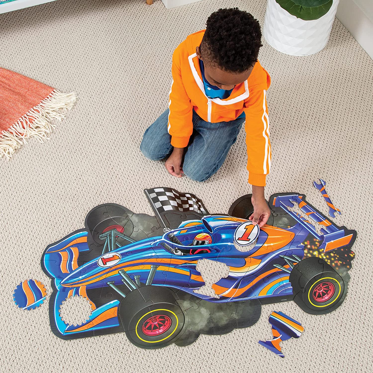 Race Car Floor Puzzle