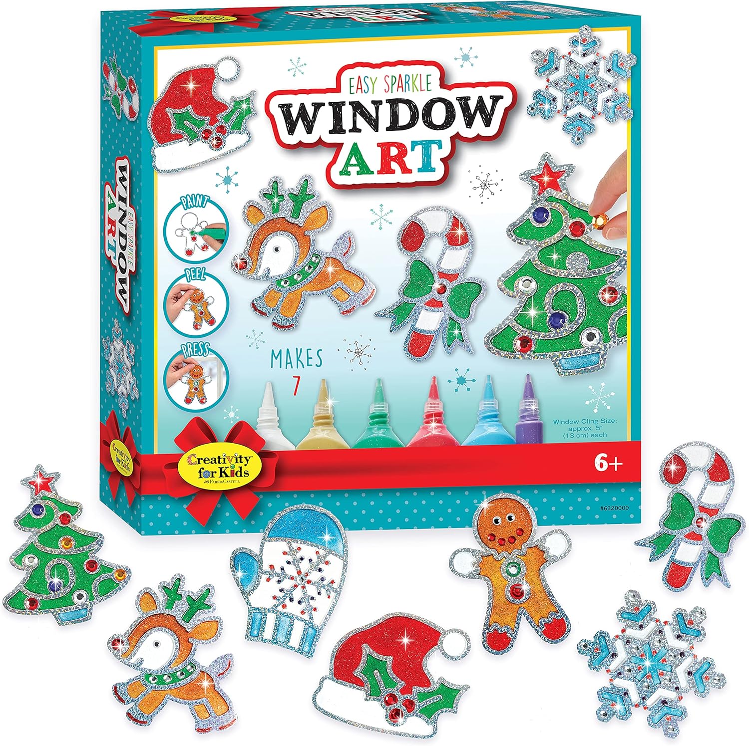 Christmas Window Art