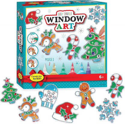 Christmas Window Art