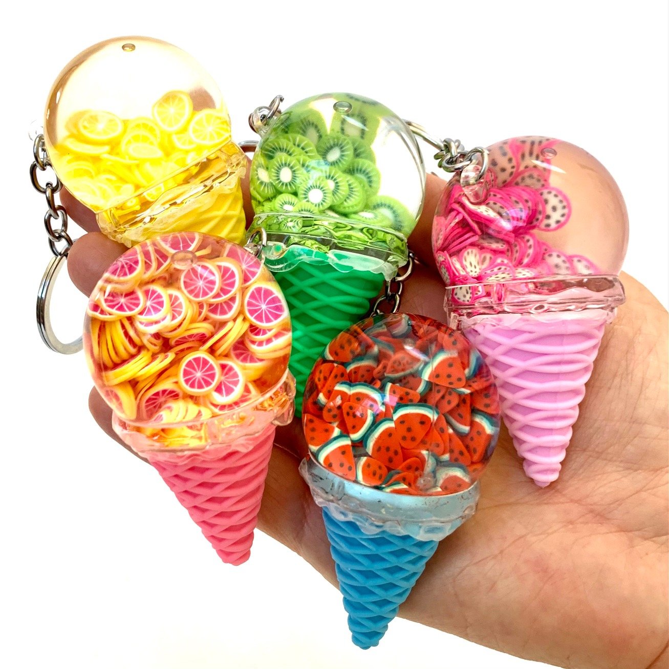 Ice Cream Floaty Key Chai