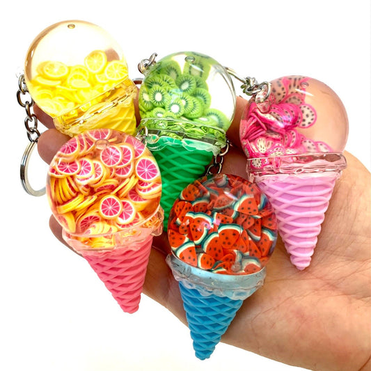 Ice Cream Floaty Key Chai