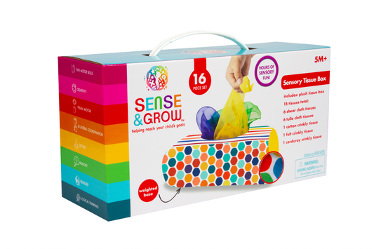 Plush Crinkle Tissue Box
