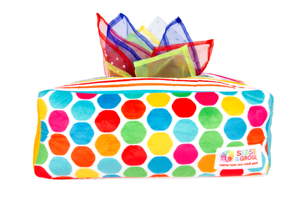 Plush Crinkle Tissue Box