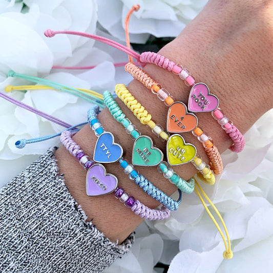 Conv Heart Bracelet