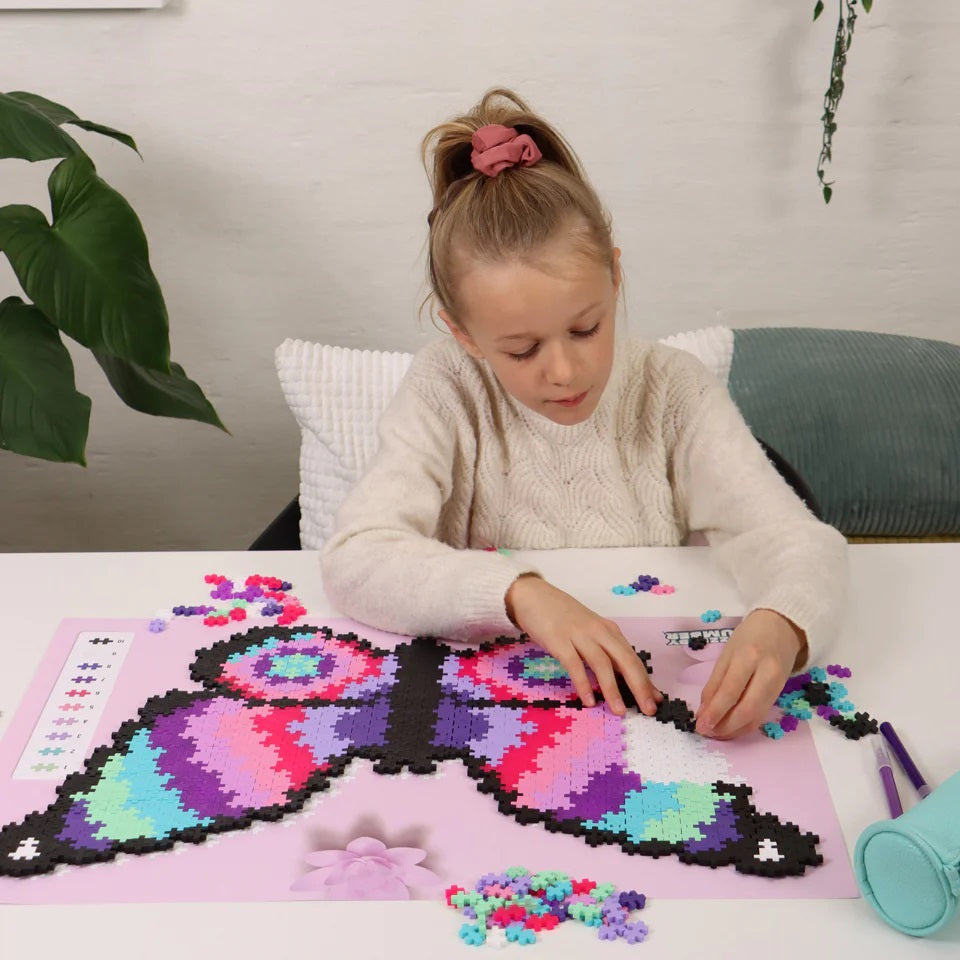 Puzzle by Number Butterfl